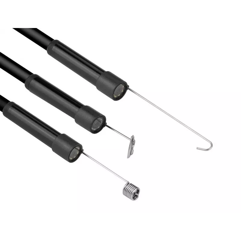 Endoskop WiFi MEDIA-TECH MT4099, sonda 8 mm, kabel 5 m, IP67, 1280×720@30fps, kąt widzenia 70°, bateria 800 mAh