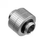 EK Water Blocks EK-Quantum Torque G1/4 inch Extension straight MM 14 - Rotatable, Satin Titanium