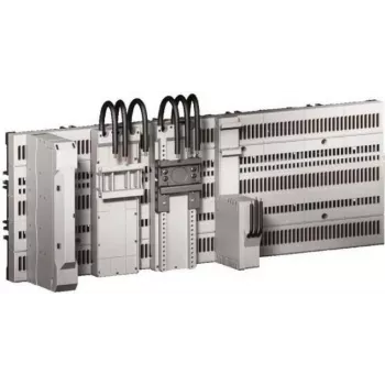 Adapter Rittal 9635.210 do przełączników elektrycznych, obudowa z poliamidu, jasnoszary, szerokość 45 mm