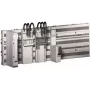 Adapter Rittal 9635.210 do przełączników elektrycznych, obudowa z poliamidu, jasnoszary, szerokość 45 mm