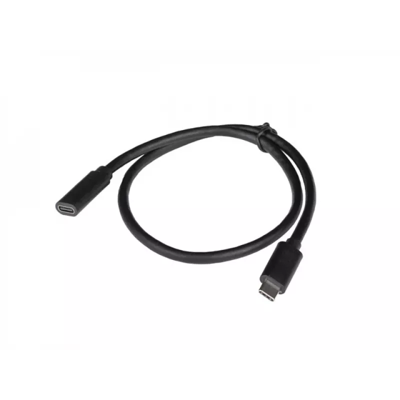 Kabel USB C na USB C LANBERG CA-USBE-20CC-0005-BK, USB 3.2 Gen 1 (5 Gbit/s), 0,5 m, czarny