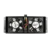 Wentylator chłodzący Extralink 2 FANS ROOF COOLING UNIT 220V AC Czarny Metal