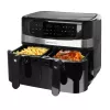 Frytkownica beztłuszczowa Emerio AF-126672.4 9 l podwójna 2400 W czarna