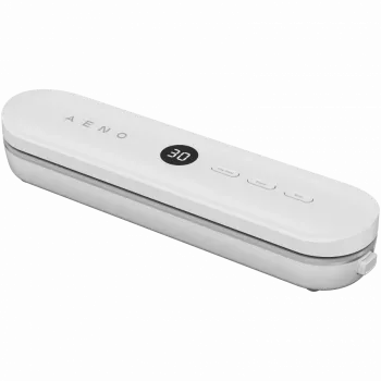 Pakowarka próżniowa, biała, wyświetlacz LED, 80W, -65kPa (±5kPa)