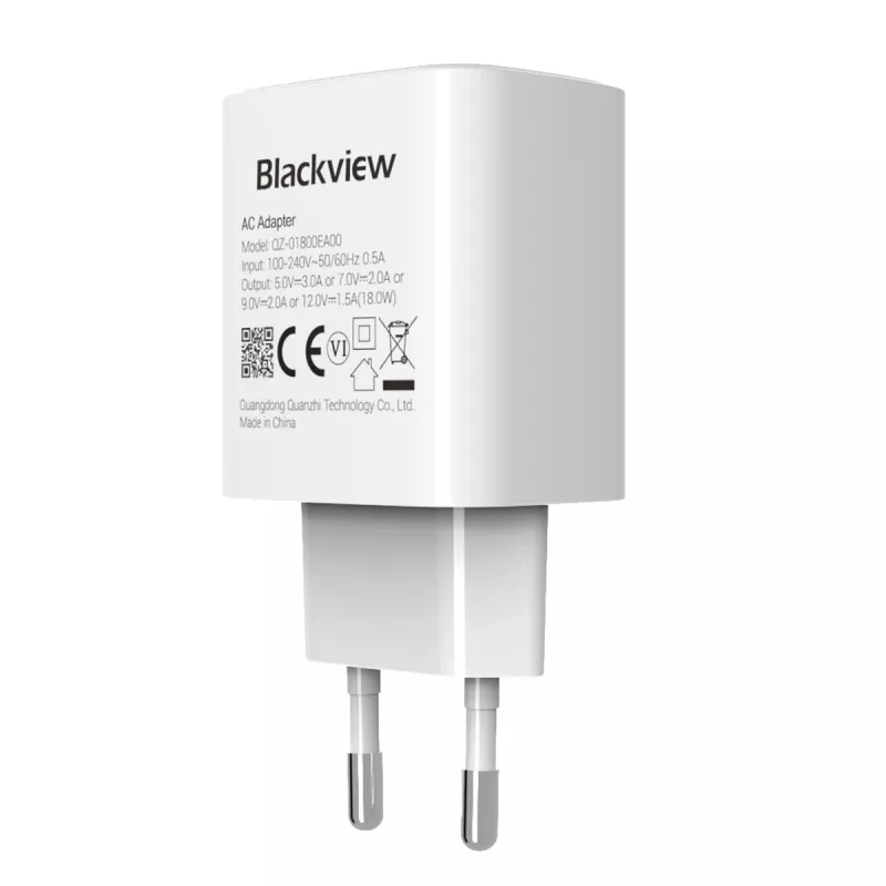 Ładowarka CzarnyVIEW CHAR-18W 18W mocy wyjściowej — kompaktowa ładowarka sieciowa USB