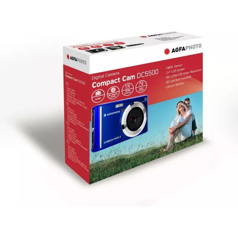Kompaktowy aparat Realishot DC5500 24 MP CMOS 5616 x 3744 pikseli Niebieski (DC5500BL)
