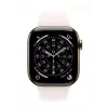 Smartwatch Apple Watch Series 11 GPS + Cellular 42mm Koperta z tytanu w kolorze złotym, pasek Sport Light Blush M/L