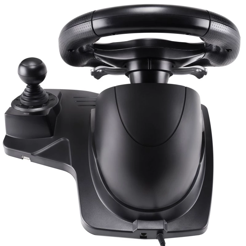 Subsonic SA5596-NG Kierownica do gier Czarna USB Kierownica Pedały 270°