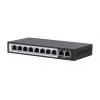 Przełącznik Extralink PoE CERES 8x 100Mb/s PoE/PoE+, 2x RJ45 Uplink 100Mb/s, 96W