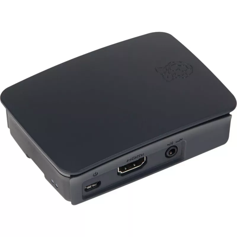 Raspberry Pi Pi - Obudowa - Tworzywo ABS - Czarna