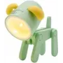 Lampa stołowa LED RealPower 486312 zielona 1 żarówka zasilana bateriami