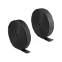DeLOCK Wytrzymała taśma rzepowa 25 m x 50 mm czarna