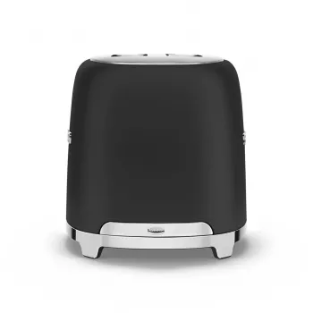 Toster Smeg 50's Style TSF01BLMEU na 2 kromki czarny stal nierdzewna