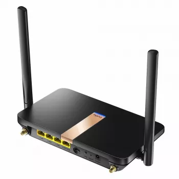 Router bezprzewodowy Cudy LT500D Fast Ethernet Dwuzakresowy (2,4 GHz / 5 GHz) 4G Czarny