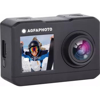 AgfaPhoto Action Cam Kamera sportowa 16 MP 2K Ultra HD CMOS Wi-Fi 58 g (AC7000BK)
