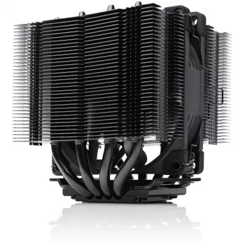 Chłodzenie procesora Noctua NH-D9L CHROMAX.Czarny — wentylator 92 mm, 400–2000 RPM, 22,6 dB, wymiary 95×95×110 mm, waga 531 g