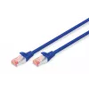 Patch cord Digitus CAT 6 S/FTP DK-1644-010/B 1m Niebieski
