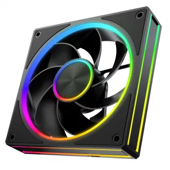 Wentylator do obudowy MODECOM VOLCANO LOOP 120 ARGB Reverse Fan Czarny 120 mm PWM 400–1400 obr./min złącze ARGB