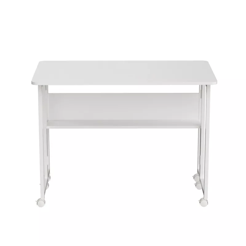 Mobilne biurko Maclean białe MC-126W 50kg