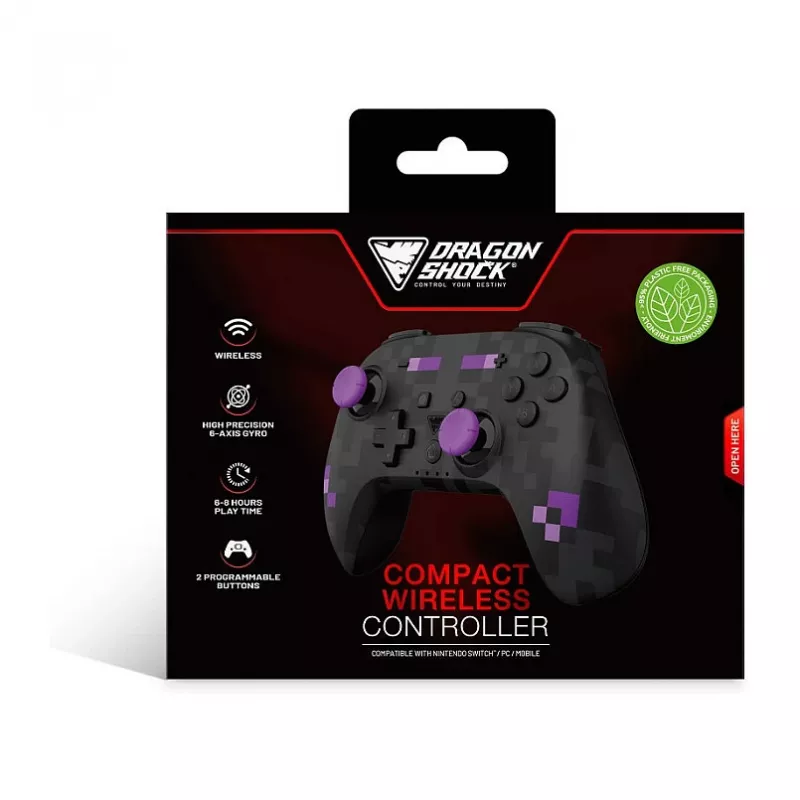 Kontroler Dragonshock Poptop Wireless Cubes czarny switch