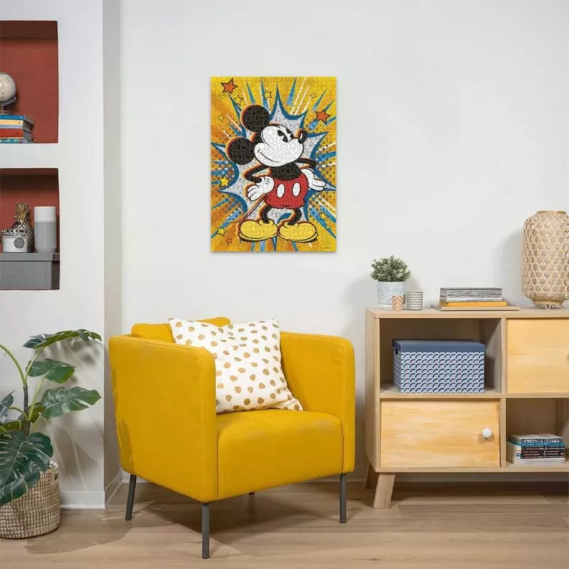 Puzzle Disney Retro Mickey (1000 elementów)