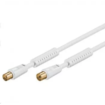 Kabel koncentryczny Microconnect COAX010WHQ męski-żeński standardowy 10m biały