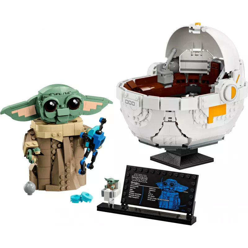 LEGO STAR WARS 75403 Grogu z Hover Pram