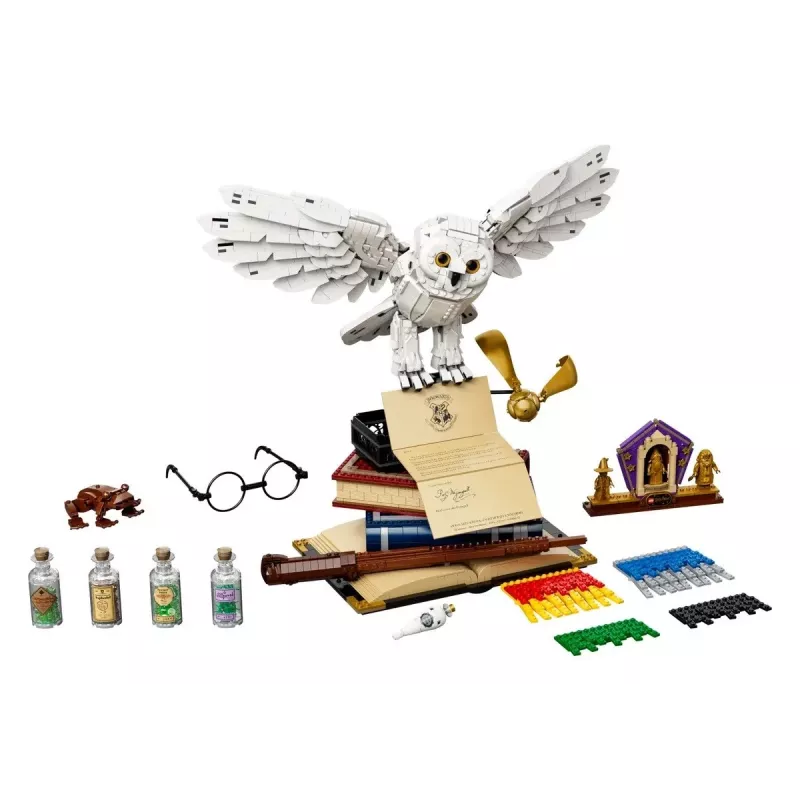 LEGO Hogwarts Icons Collectors Edition 76391 — 3010 elementów, 3 minifigurki, 18+