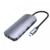UNITEK D1071A hub interfejsowy USB 3.0 SuperSpeed 5 Gb/s Srebrny