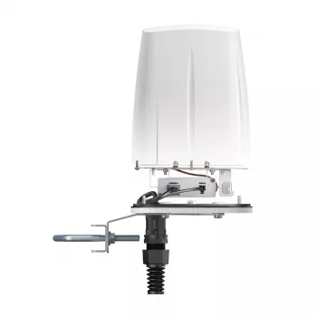 Wielokierunkowa antena sieciowa QuWireless QuSpot A140S-A, PoE/LAN, 0,694–2,7 GHz, do 4 dBi, biała