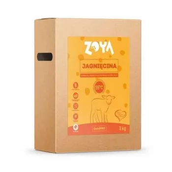 Sucha karma dla psów ZOYA ColdPRO Lamb 3 kg — kompletny pokarm dla dorosłych psów, 26% białka, 9,5% tłuszczu