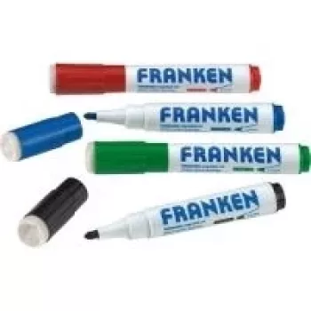 Marker Franken Z1703 4 szt. Czarny Niebieski Zielony Czerwony