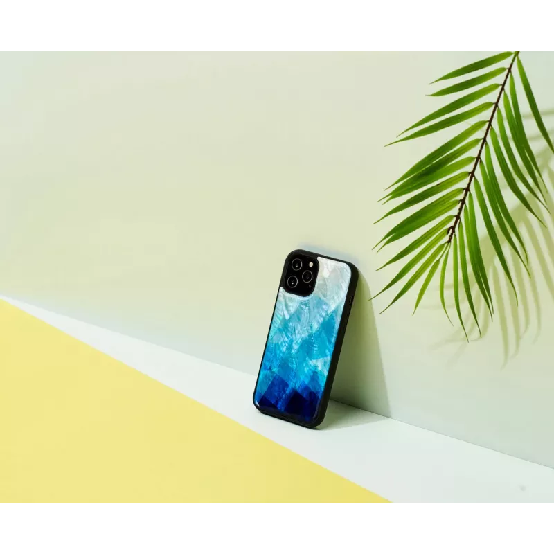 Etui ochronne iKins do Apple iPhone 12 Pro Max — niebieski lake, czarny