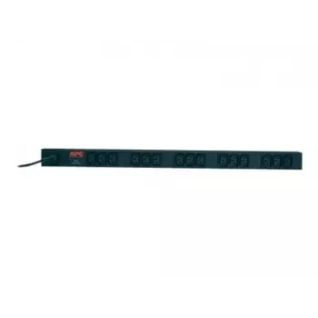APC RACK PDU BASIC ZERO U 10A 230V listwa zasilająca (PDU) 15 gniazd AC 0U Czarna