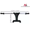 Uchwyt samochodowy na tablet Maclean Brackets MC-657 uniwersalny, na zagłówek, 7–10,1 cala, regulowany obrót 360°