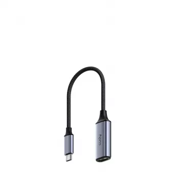 Adapter USB-C na HDMI Cudy UH401 — 4K 60Hz, HDMI 2.0, pojedynczy wyświetlacz, obudowa aluminiowa