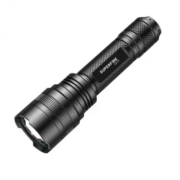 Latarka Supfire C8-H — 1200 lm, ładowanie USB, zasięg 250 m