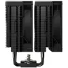 Chłodzenie powietrzne DeepCool AG620 BK ARGB V2 — 120 mm podwójny wentylator, 6 rurek cieplnych, obsługa LGA 1700/AM4/AM5, czarny
