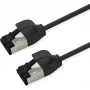 Kabel krosowy ROLINE S/FTP kat.8.1, cienki, PoE, czarny, 3m (21.15.3453)