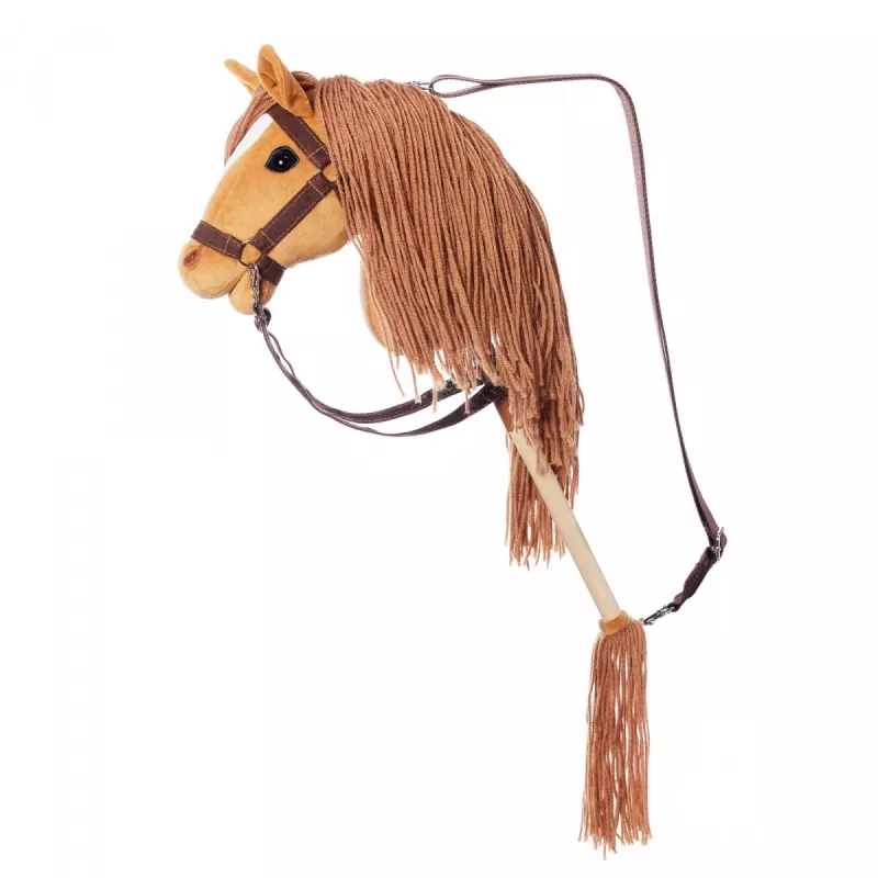 Koń na kiju HOPPIHORSE Hobby Horse A3 Kasztan