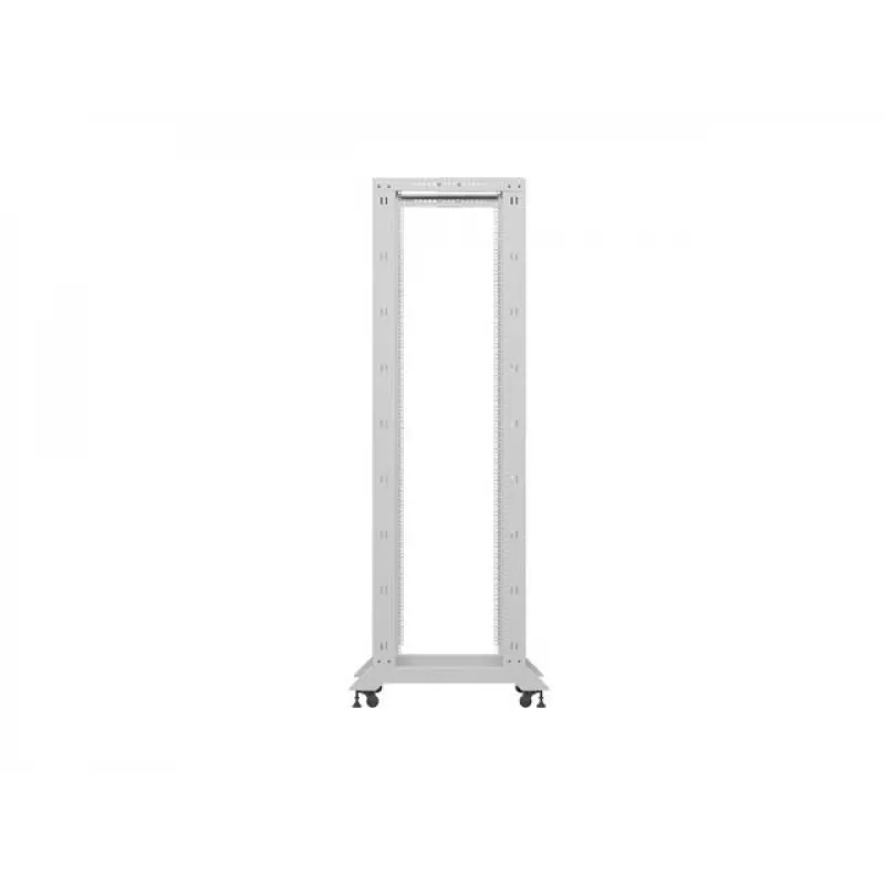 Otwarta szafa rack 19 cali LANBERG 42U, głębokość 800 mm, szerokość 600 mm, szary