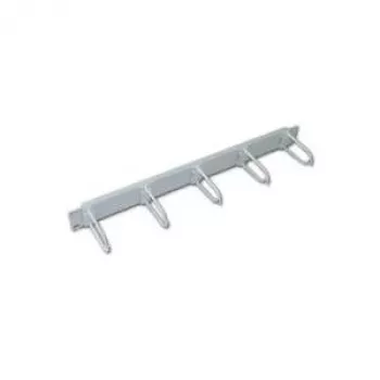 Panel zarządzania kablami Triton RAC-VP-X11-A1 19 cali 1U, 6 dużych uchwytów, szary