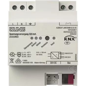 JUNG 20320 REG Spannungsversorgung 320mA KNX 20320REG
