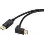 Kabel połączeniowy DisplayPort Renkforce 1,50 m SP-9163732 pozłacane styki wtyczki czarny [1x wtyczka DisplayPort - 1x wtyczka DisplayPort] (SP-9163732)