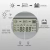 Qoltec, regulator ładowania MPPT z czujnikiem temperatury 20A 12V/24V Wyświetlacz LCD 2 x USB