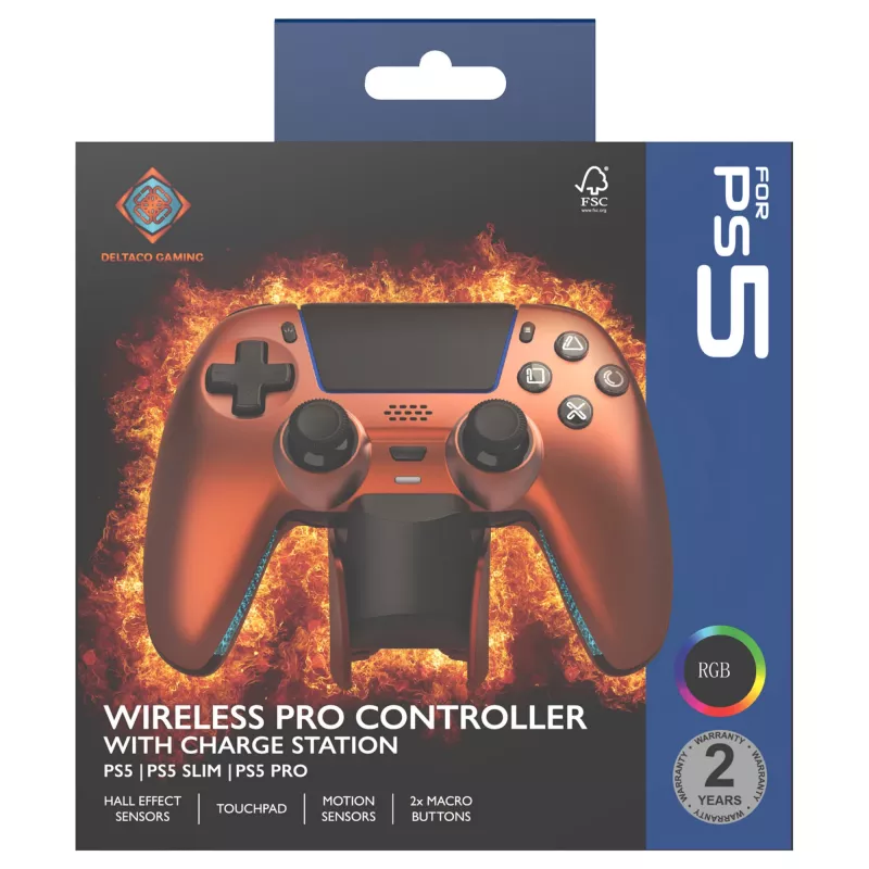 Deltaco Gaming GAM-199-ORANGECOPPER