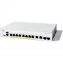 Cisco Catalyst 1300-8FP-2G - Switch - L3 - zarządzany - 8 x 10/100/1000 (PoE+) + 2 x Combo Gigabit SFP/RJ-45 - do montażu w szafie - PoE+ (120 W) (C1300-8FP-2G)