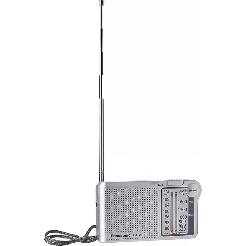 Panasonic RF-P150DEG Przenośne radio analogowe srebrne