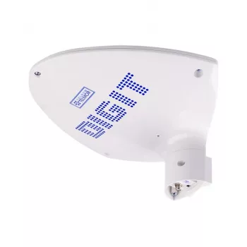 Szerokopasmowa antena DVB‑T/T2 Telmor Activa 5G — wewnętrzna/zewnętrzna biała