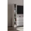 top e shop regał REGAŁ R25 25 cm biały — jednosekcyjny regał na książki
